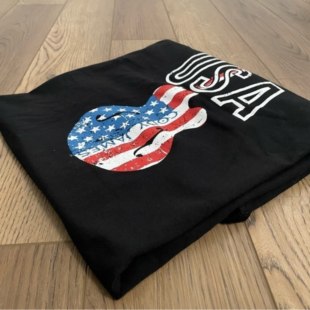 Cody James Shirt Mens Size XXL USA Guitar T-Shirt Black